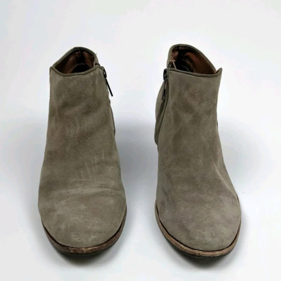 Sam Edelman Petty Ankle Chelsea Boots Booties Suede Suede Classic - Picture 4 of 8